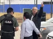Ex alcalde de Ahome, Gerardo Vargas fue presentado ante el juez. 