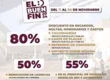 Continua el Buen Fin con descuentos hasta el 30 de noviembre en Sinaloa.