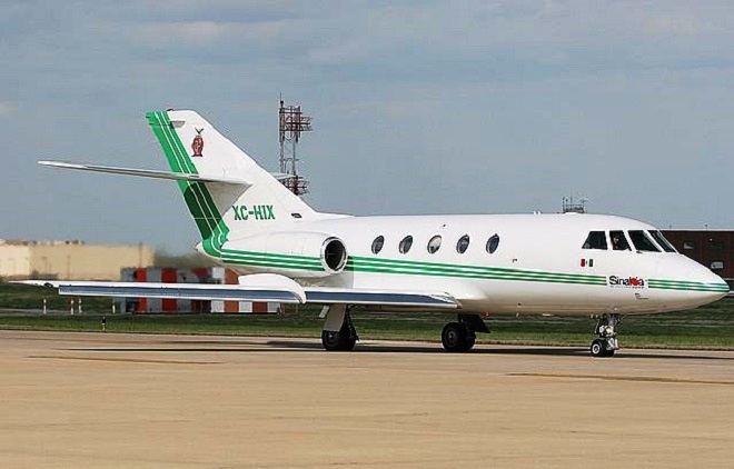 Un aeronave del Gobierno de Sinaloa en el Gobierno anterior