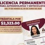 AVANZA CON ÉXITO PROGRAMA DE LICENCIA PERMANENTE.