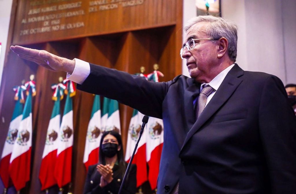 Ruben Rocha Moya protesta gobernador