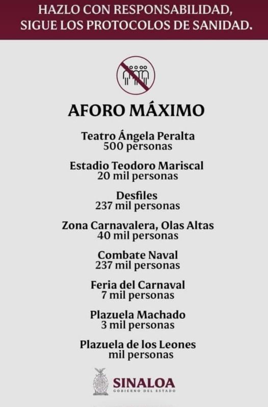aforo carnval