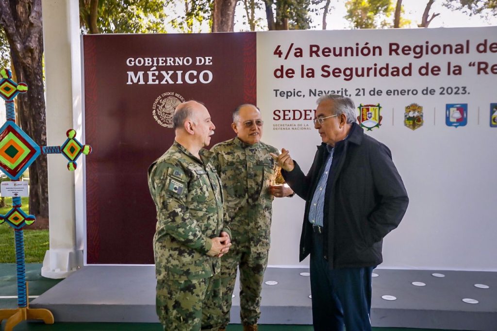 Reunion de seguridad en Tepic