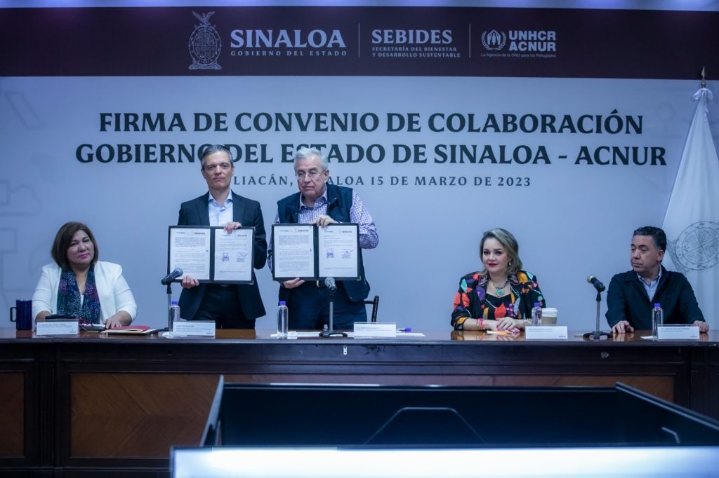 Convenio con la ACNUR
