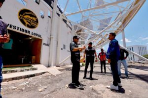 AVANZA LA REMODELACIÓN DEL ESTADIO DE DORADOS DE SINALOA